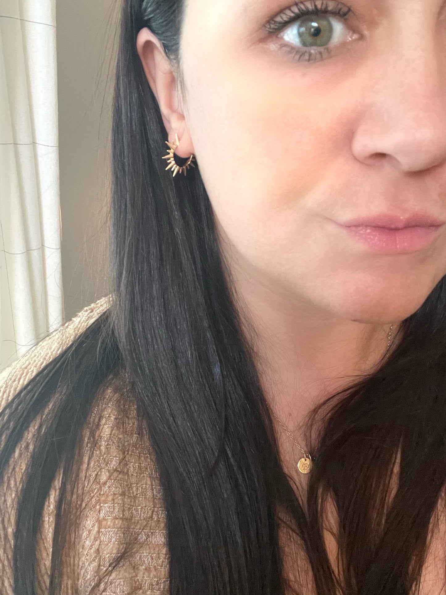 Gold Vermeil Hoops